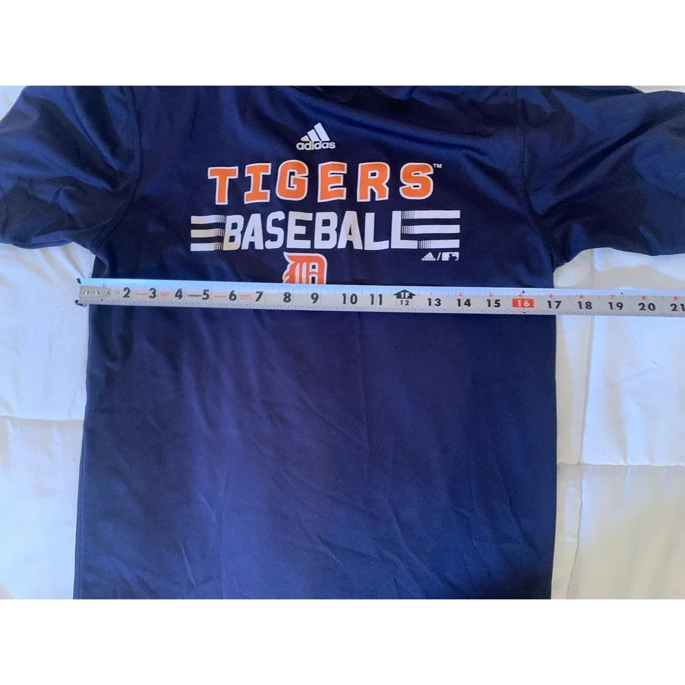 Detroit Tigers Adidas Performance Short Sleeve Shirt Boys Size‎ L
